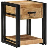  Noćni ormarić 40x40x50 cm Masivno neobrađeno drvo manga | shoptok.hr