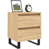  Noćni ormarić boja hrasta sonome 40x35x50 cm konstruirano drvo | shoptok.hr