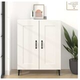  Komoda bijela 69 5 x 34 x 90 cm od konstruiranog drva | shoptok.hr