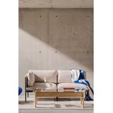 noo.ma Klubska mizica s stekleno mizno ploščo v naravni barvi 86x132 cm Naiko – | Shoptok.si