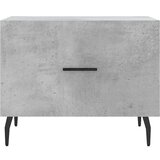 vidaXL klubske mizice 2 kosa betonsko sive 50x50x40 cm konstruiran les | Shoptok.si