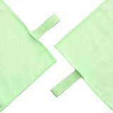 vidaXL Športne brisače 2 pcs Zelena 50 x 30 cm Poliester in poliamid | Shoptok.si