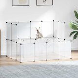  Kavez za male životinje prozirni 143 x 107 x 93 cm PP i čelik | shoptok.hr