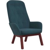  Stol za sproščanje moder žamet, (20935297) | Shoptok.si