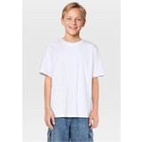 Urban Classics Boys' high shirt white Cene