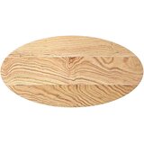 Stolna ploča 80x40x4 cm od ovalna masivna hrastovina | Eponuda.com