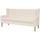  3-dijelni set sofa od tkanine krem bijeli | shoptok.hr
