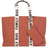 Childhome Family Bag Canvas Terracotta potovalna torba 55 x 40 x 18 cm 1 kos | Shoptok.si