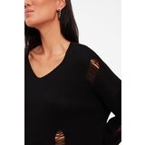 Trendyol Black Knitwear Sweater | shoptok.hr