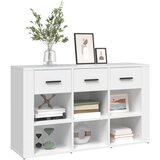  Komoda bijela 100 x 30 x 59,5 cm od konstruiranog drva | shoptok.hr