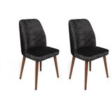 Woody Fashion trpezarijski set stolica Dallas-557 V2, antracit | Eponuda.ba