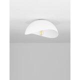 Nova Luce Mat bela kovinska stropna svetilka Opsi – | Shoptok.si