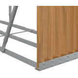  Držač za cjepanice izgledom drva 180x45x100 cm pocinčani čelik | Eponuda.ba