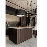 CIARKO DESIGN viseća napa MONO LIGHT CRNA 80 cm | shoptok.hr