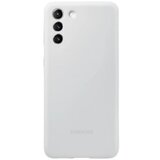 Samsung original silikonski ovitek EF-PG996TJE za Galaxy S21 Plus G996 - siv | Shoptok.si