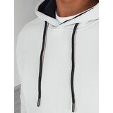 DStreet Bluza męska basic z kapturem jasnoszara | shoptok.hr