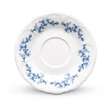 Bel/moder porcelanast čajni krožniček ø 16,5 cm Retro –
