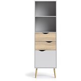 Tvilum bijela biblioteka Oslo, 50 x 171 cm Cijene