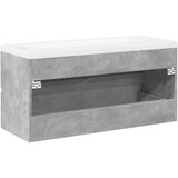  2-dijelni set kupaonskog namještaja siva boja betona drveni 100 x 38.5 x 45 cm | shoptok.hr