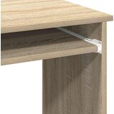 vidaXL Radni stol s policama boja hrasta sonome 84x40x78 cm drveni | shoptok.hr