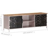 TV ormarić 120 x 30 x 40 cm od grubog drva manga | shoptok.hr