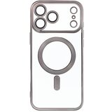  Futrola Electro Mag Cover za IPHONE 17 Pro Max (celi prsten) sivo-titanijumska | ePonuda.com