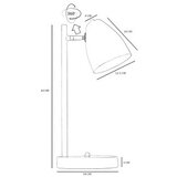 Opviq 8890-7 grey table lamp | Eponuda.com