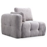 Atelier Del Sofa amaris 3 seater with pouffe light grey ugradna sofa | ePonuda.com