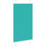  Plisirana zavjesa Petrolej zelena 80x150 cm Širina tkanine 79,4 cm Poliester | Eponuda.ba