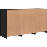 vidaXL Komoda s LED svjetlima crna 123 x 37 x 67 cm | shoptok.hr