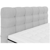 Premium Living Postelja Boxspring Carmen C, Svetlo Siva, 180x200 | Shoptok.si