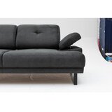 Atelier Del Sofa Temno siva raztegljiva sedežna garnitura 199 cm Mustang – Cene