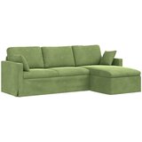 SOFA Svijetlo zelena 228 x 134 x 80 cm Baršun | shoptok.hr