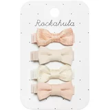 Rockahula sponke za lase - Flora Linen Mini Bow (5277)