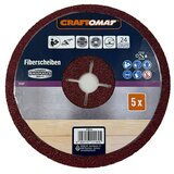 CRAFTOMAT Vlaknasti diski (Premer: 180 mm, Zrnavost: 24, 5 kos) | Shoptok.si