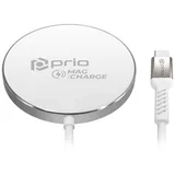 15W bežični punjač MagSafe (USB C) srebrni