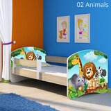 Otroška postelja ACMA z motivom, stranska sonoma 140x70 cm 02 Animals | Shoptok.si