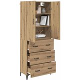  Highboard Umjetnički hrast 69,5 x 34 x 180 cm Konstruirano drvo | shoptok.hr