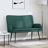 SOFA za dvije osobe Tamnozelena 115 x 61 x 87 cm tkanina Cijene