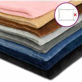  Presvlaka za jastuk 2 pcs HOUTEN Crna 50 x 80 cm Flanel | shoptok.hr