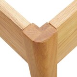  Okvir za krevet od masivne hrastovine 90 x 200 cm | shoptok.hr