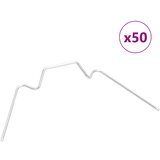 vidaXL Sponke za rastlinjak 50 kosov tip W pocinkano jeklo Cene