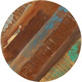  Stranska mizica 45 x (45-62) cm trden predelan les in železo, (20712887) | Shoptok.si