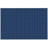  Teška deka plava 120 x 180 cm 5 kg od tkanine | shoptok.hr