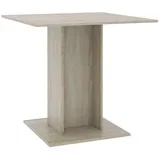 Blagovaonski stol boja hrasta sonome 80 x 80 x 75 cm od iverice