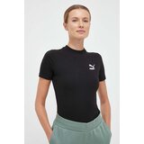 Puma Kratka majica ženski, črna barva | Shoptok.si