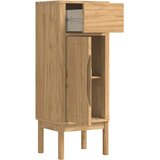 Kupaonski ormar s ladicama FLORO Vosak smeđa 35 x 30 x 90 cm | shoptok.hr