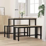  Klupa za blagovanje Sonoma hrast 100 x 32,5 x 48,5 cm | shoptok.hr