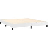  Krevet s oprugama i madracem bijeli 160x200 cm od umjetne kože | shoptok.hr