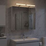  Kopalniška ogledalna omara Bela 70 x 14,5 x 70 cm, (5000232896) | Shoptok.si